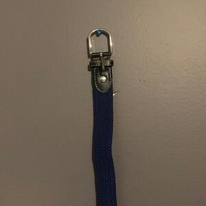 Blue Woven Belt